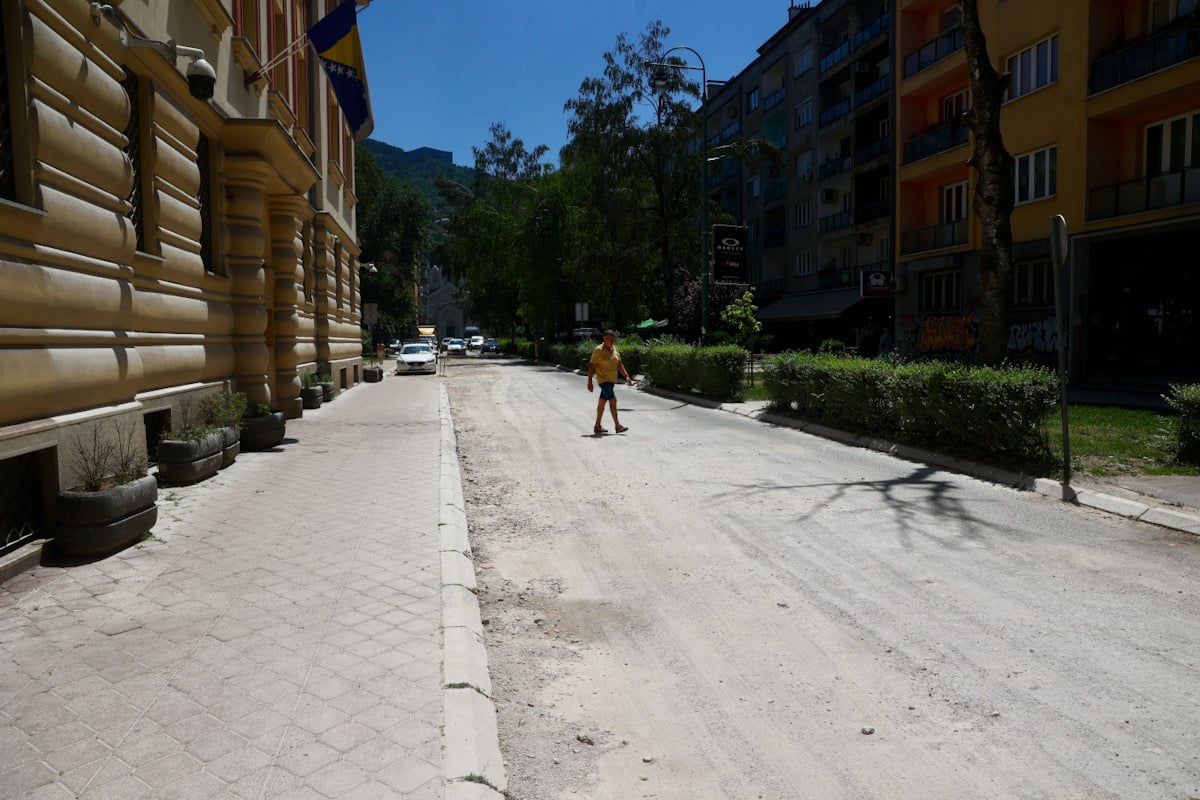 Radićeva ulica, radovi