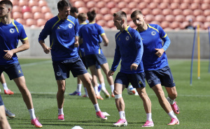 Foto: Nogometni savez BiH / Trening Zmajeva u Salt Lake Cityju