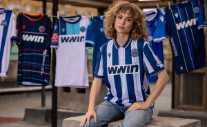 Foto: FK Željezničar / Novi dresovi Plavih s Grbavice