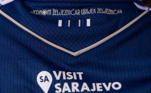 Foto: FK Željezničar / Novi dresovi Plavih s Grbavice