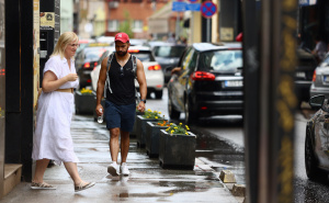 Foto: Dž. K. / Radiosarajevo.ba / Ljetni pljusak u Sarajevu