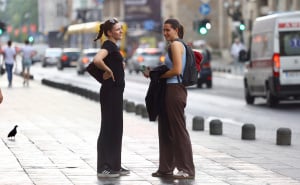 Foto: Dž. K. / Radiosarajevo.ba / Šetnja po kiši u Sarajevu