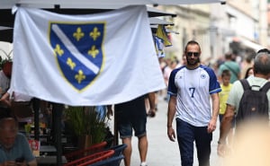Foto: N. G. / Radiosarajevo.ba / Navijačka euforija u Sarajevu