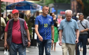Foto: N. G. / Radiosarajevo.ba / Navijačka euforija u Sarajevu