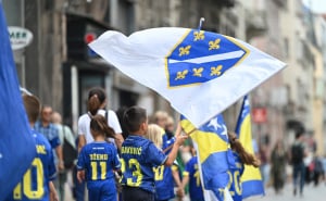 Foto: N. G. / Radiosarajevo.ba / Navijačka euforija u Sarajevu