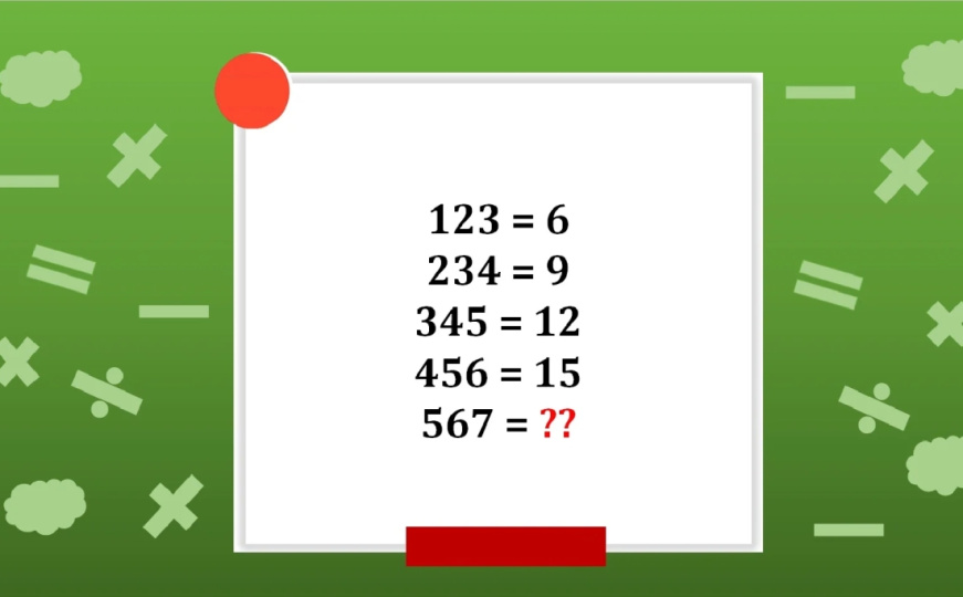 Zanimljiva matematička mozgalica