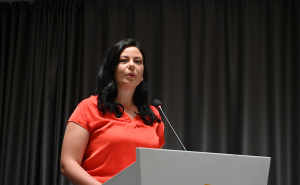 Foto: N. G. / Radiosarajevo.ba / U Europe House u Sarajevu predstavljeni su rezultati projekta 'Od osnaživanja do promjene – ambasadorice i ambasadori ženskih prava u Bosni i Hercegovini'