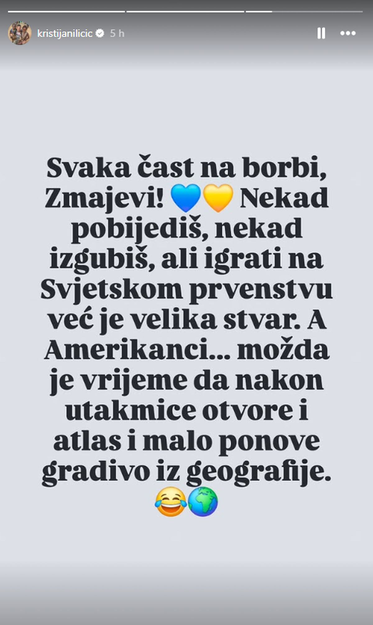 Objava Iličića