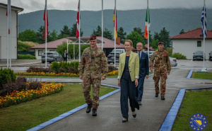 Foto: EUFOR / Kaja Kallas danas u bazi u Butmiru