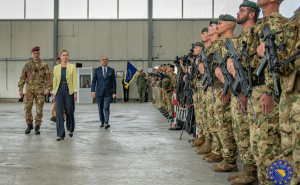 Foto: EUFOR / Kaja Kallas danas u bazi u Butmiru