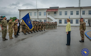 Foto: EUFOR / Kaja Kallas danas u bazi u Butmiru
