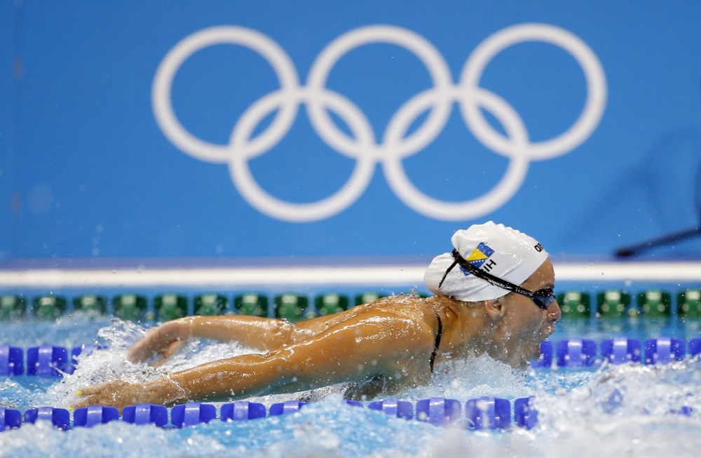 Amina Kajtaz na Olimpijskim igrama 2016. u Rio de Janeiru