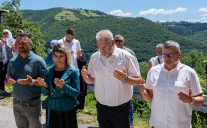 Foto: Općina Vogošća / Obilježena 34. godišnjica zločina nad mještanima Tihovića