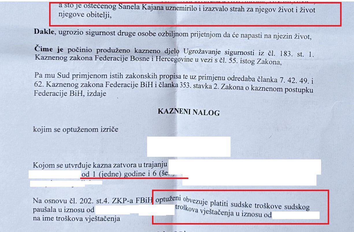 Sanel Kajan za Radiosarajevo.ba nakon presude
