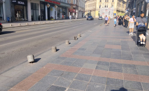 Foto: M. B. / Radiosarajevo.ba / Saobraćajna nesreća u centru Sarajevu