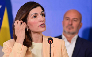 Foto: Dž.K. / Radiosarajevo.ba / Press konferencija Naše stranke