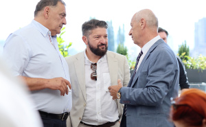 Foto: Poslovne novine / Emil Kučković, Nikica Pažin i Haris Fazlagić