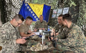 Foto: Ministarstvo odbrane BiH / OS BiH u podršci Maršu mira 2026