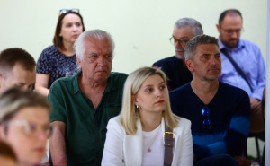 Foto: Dž. K. / Radiosarajevo.ba / Promocija knjige Semezdina Mehmedinovića