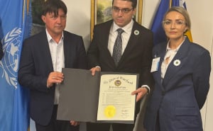 Foto: Ustupljena fotografija / Uručenje proklamacije