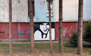 Foto: Radiosarajevo.ba / Mural Elvisu J. Kurtoviću