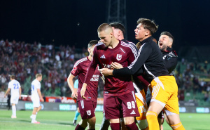 Foto: Dž.K. / Radiosarajevo.ba / Slavlje nakon postignutog gola