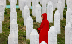 Foto: Dž.K. / Radiosarajevo.ba / Jutro u Potočarima uoči dženaze