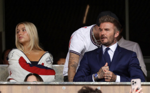 Foto: EPA - EFE / Harper i David Beckham