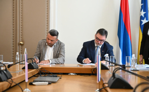 Foto: Foto: Ministarstvo vanjske trgovine i ekonomskih odnosa BiH / Potpisan ugovor o markiranju goriva u BiH