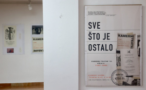 Foto: Dž.K. / Radiosarajevo.ba / Izložba o Kamernom teatru 55
