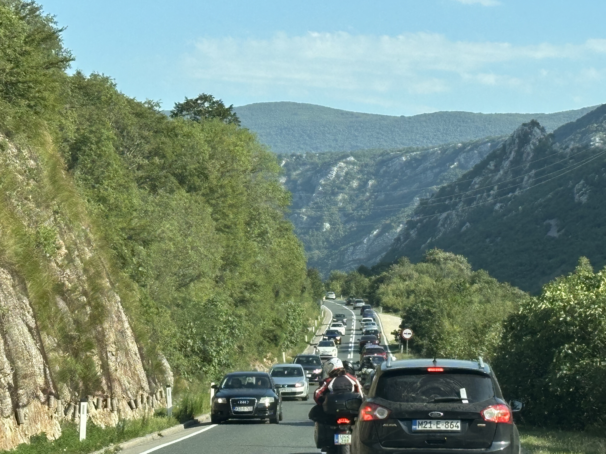 Gužve prema Konjicu