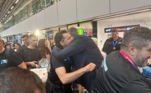 Foto: Grad Sarajevo / Samir Avdić dočekao reprezentaciju BiH u sjedećoj odbojci