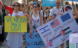 Foto: EPA - EFE / Protesti u Veneciji