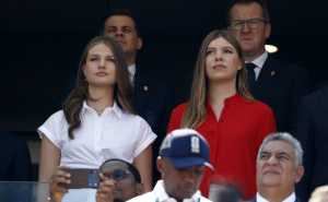FOTO: EPA / Princeza Leonor i infanta Sofija