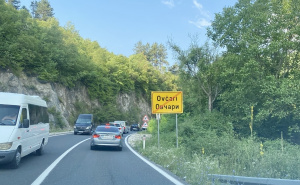 Foto: Čitatelj / Semafor u Konjicu napravio kolaps u saobraćaju