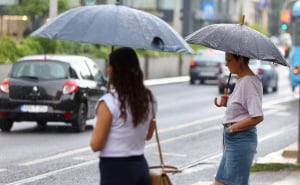Foto: Dž. K. / Radiosarajevo.ba / Kiša u Sarajevu
