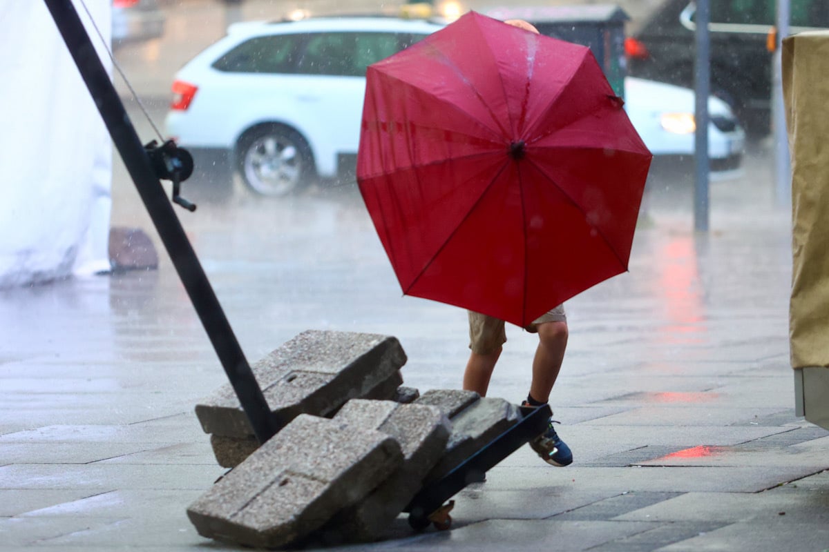 Pljusak u Sarajevu