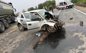 Foto: Info Tuzla / Saobraćajna nesreća kod Gračanice