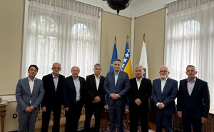 Foto: Kabinet Denisa Bećirovića / Udruženje generala BiH sa Denisom Bećirovićem