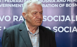 Foto: Dž.K. / Radiosarajevo.ba / Adnan Delić i Savez penzionera u FBiH
