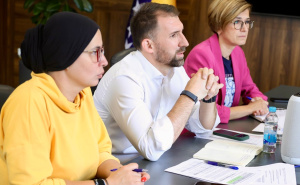 Foto: Dž.K. / Radiosarajevo.ba / Adnan Delić i Savez penzionera u FBiH
