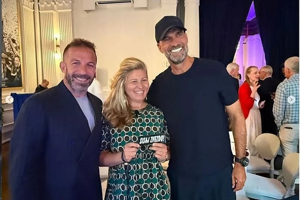 Alessandro del Piero, Selma Hasanagić i Jürgen Klopp
