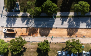 Foto: Press služba KS / Obnova saobraćajnice u ulici Ive Andrića