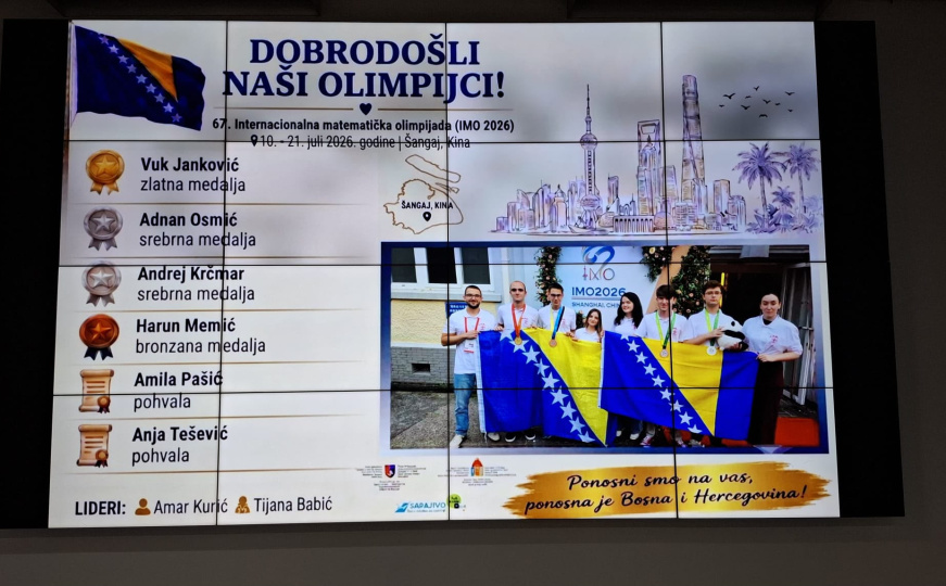 Doček šampiona znanja