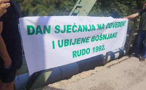 Foto: Preporod / Obilježena 34. godišnjica zločina nad Bošnjacima Rudog