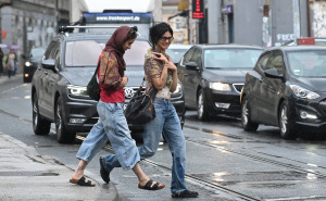 Foto: N. G. / Radiosarajevo.ba / Kratkotrajni pljusak u Sarajevu