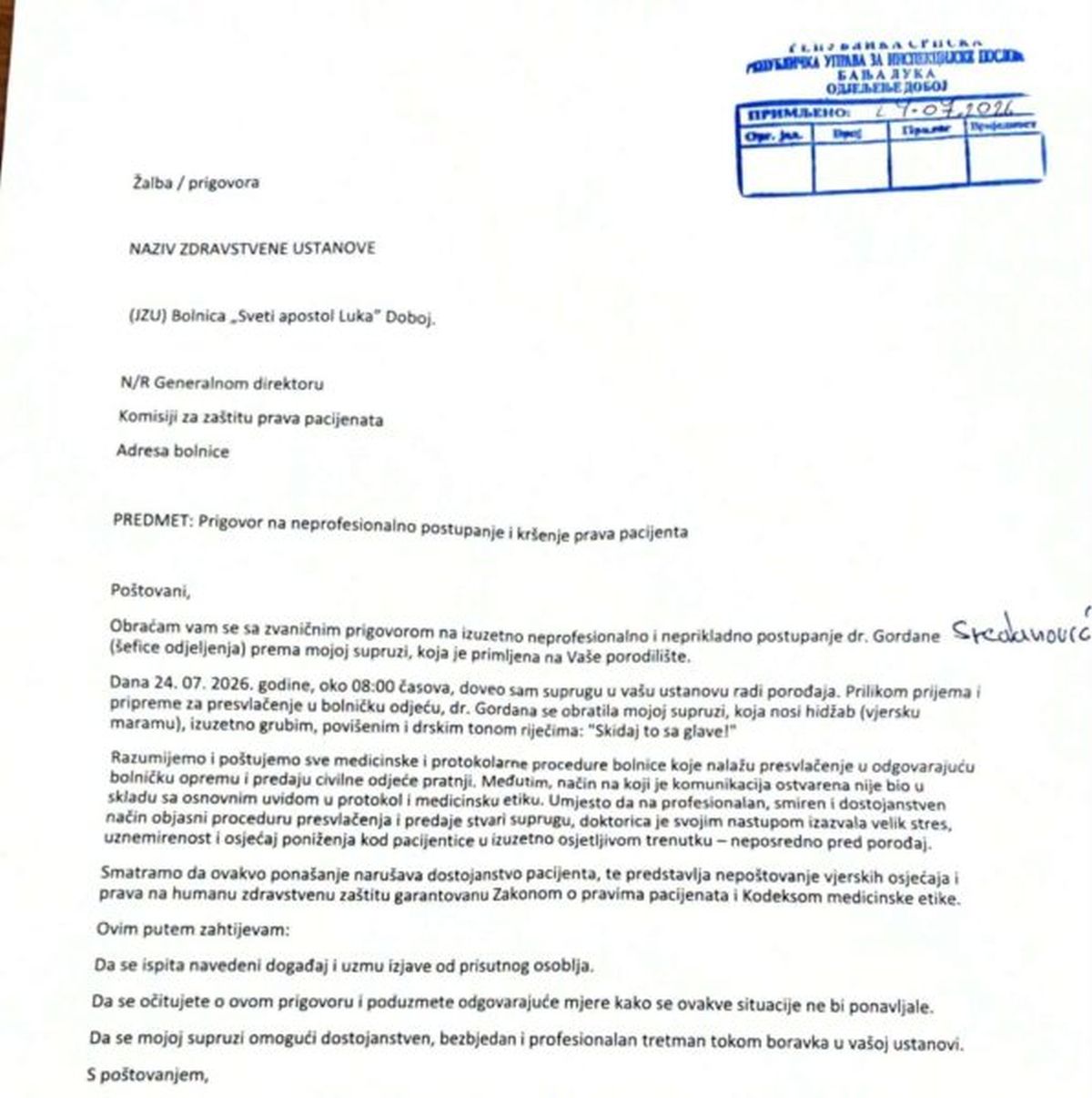 Prijava