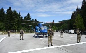 Foto: N. G. / Radiosarajevo.ba / Helikopter MUP-a KS