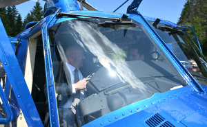 Foto: N. G. / Radiosarajevo.ba / MUP KS predstavio prvi helikopter