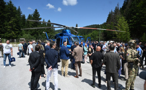 Foto: N. G. / Radiosarajevo.ba / MUP KS predstavio prvi helikopter